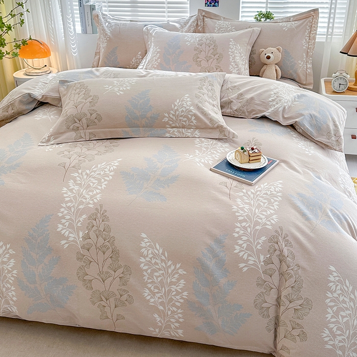 91家纺网 家纺一手货源 找家纺 （总）橘姿 2025新款100%加厚全棉四件套纯棉四件套磨毛四件套礼盒装（控价不低于170）