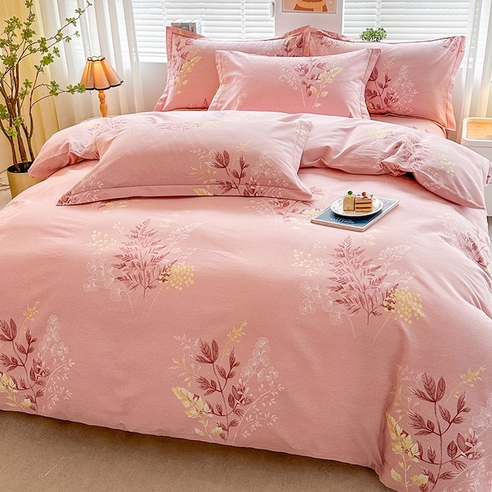 91家纺网 家纺一手货源 找家纺 （总）橘姿 2025新款100%加厚全棉四件套纯棉四件套磨毛四件套礼盒装（控价不低于170）