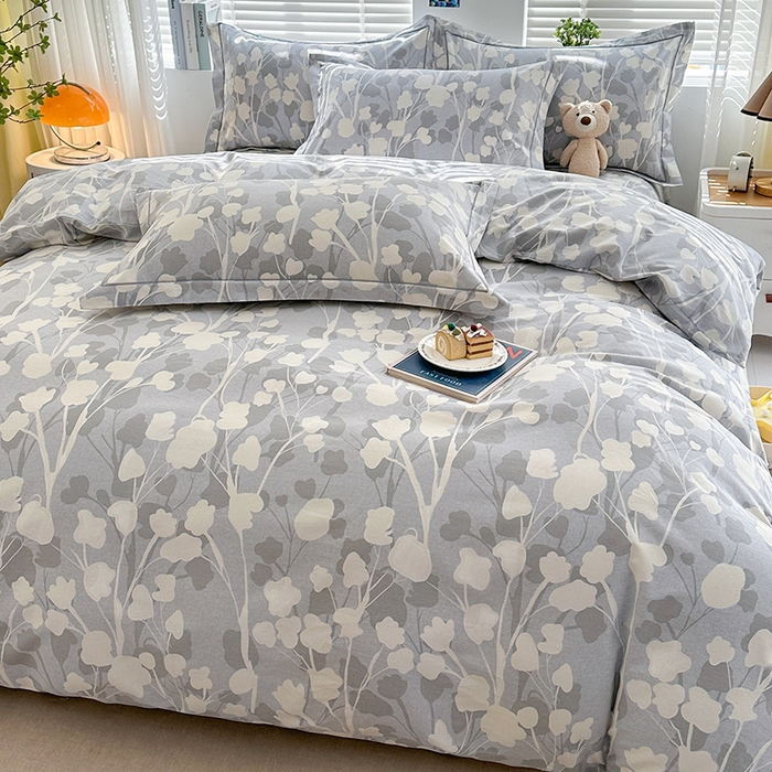 91家纺网 家纺一手货源 找家纺 （总）橘姿 2025新款100%加厚全棉四件套纯棉四件套磨毛四件套礼盒装（控价不低于170）