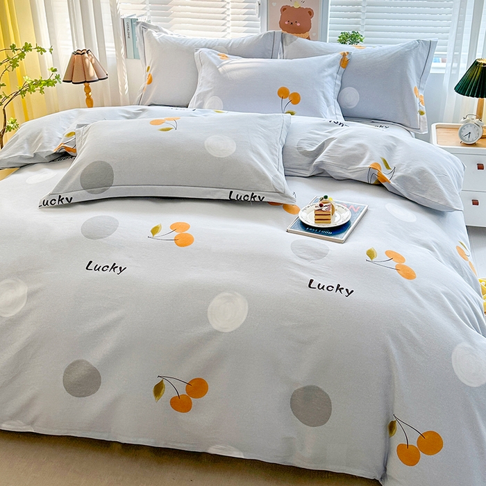 91家纺网 家纺一手货源 找家纺 （总）橘姿 2025新款100%加厚全棉四件套纯棉四件套磨毛四件套礼盒装（控价不低于170）