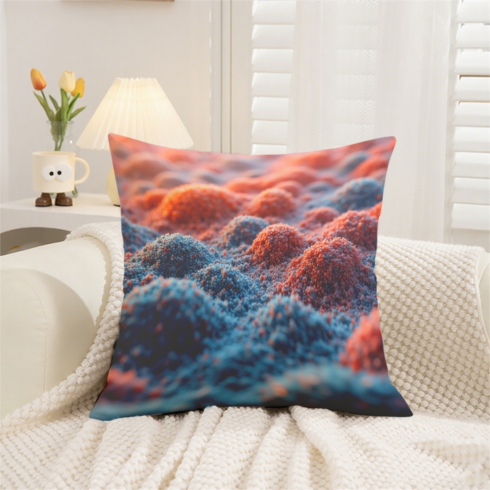 91家纺网 家纺一手货源 找家纺 （总）合纵跨境工厂 2025新款一件定制跨境抱枕套希音集采亚马逊速卖通24小时内发货磨毛水晶绒材质-现代简约风抱枕两件套