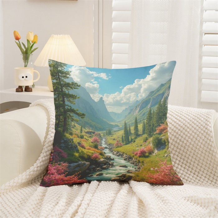 91家纺网 家纺一手货源 找家纺 （总）合纵跨境工厂 2025新款一件定制跨境抱枕套希音集采亚马逊速卖通24小时内发货磨毛水晶绒材质-现代简约风抱枕两件套