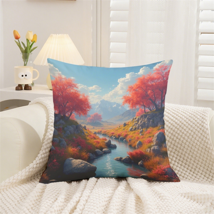 91家纺网 家纺一手货源 找家纺 （总）合纵跨境工厂 2025新款一件定制跨境抱枕套希音集采亚马逊速卖通24小时内发货磨毛水晶绒材质-现代简约风抱枕两件套