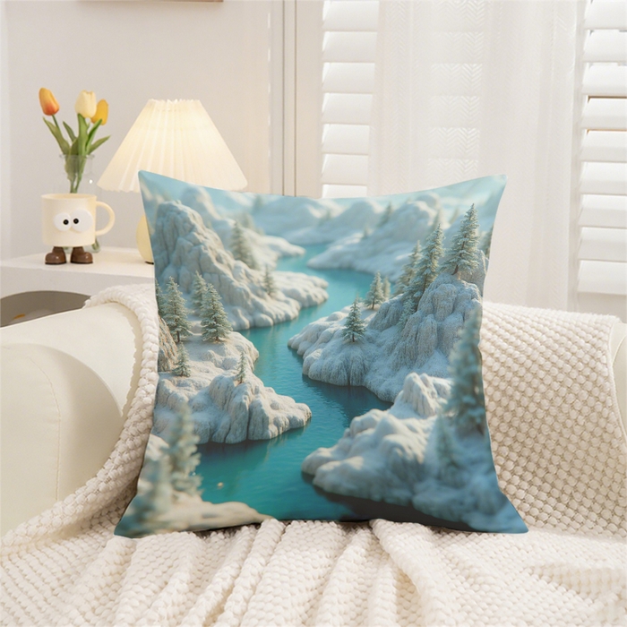 91家纺网 家纺一手货源 找家纺 （总）合纵跨境工厂 2025新款一件定制跨境抱枕套希音集采亚马逊速卖通24小时内发货磨毛水晶绒材质-现代简约风抱枕两件套