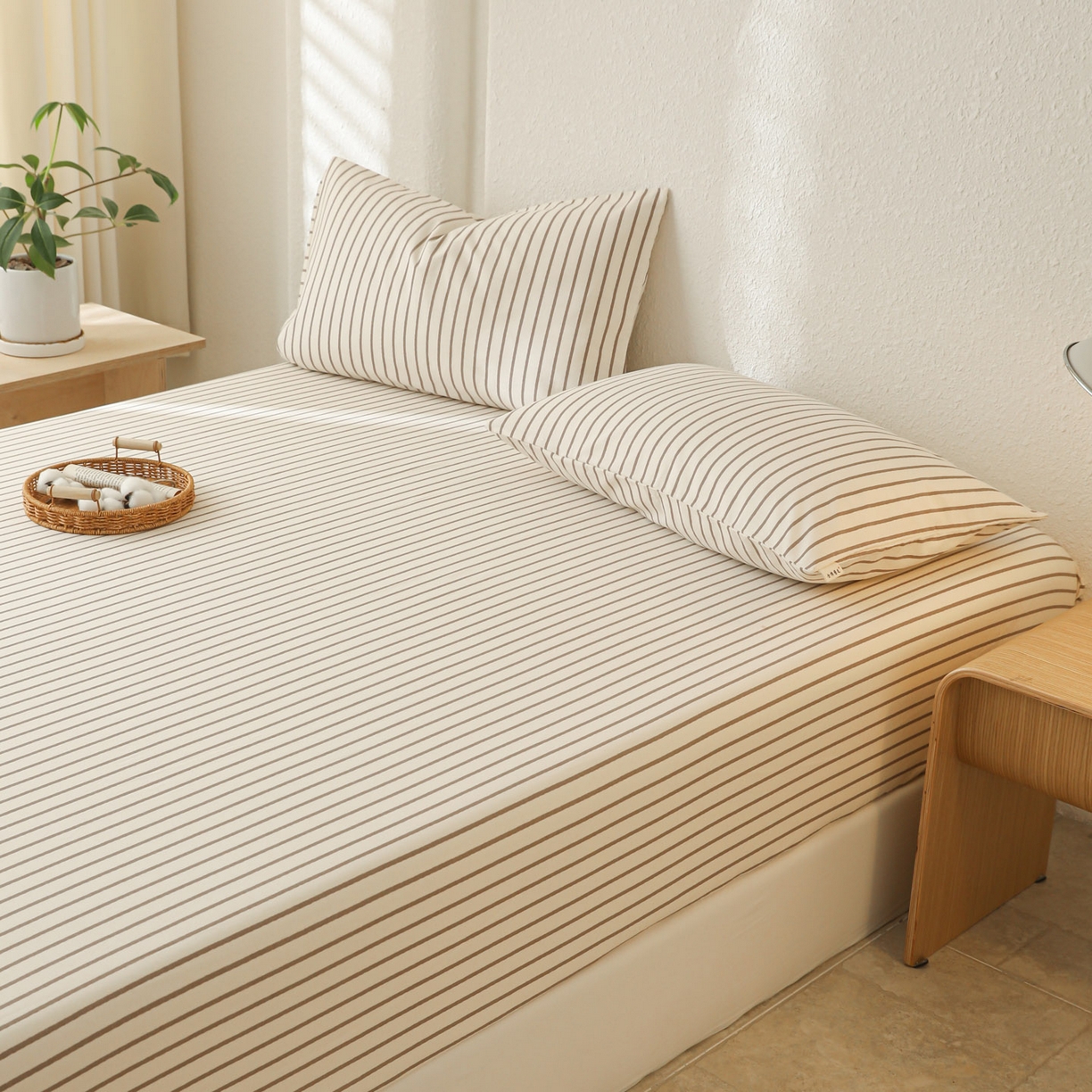 91家纺网 家纺一手货源 找家纺 （总）简宜家居（朝初家纺） 2025新款纯棉全棉磨毛单床笠系列