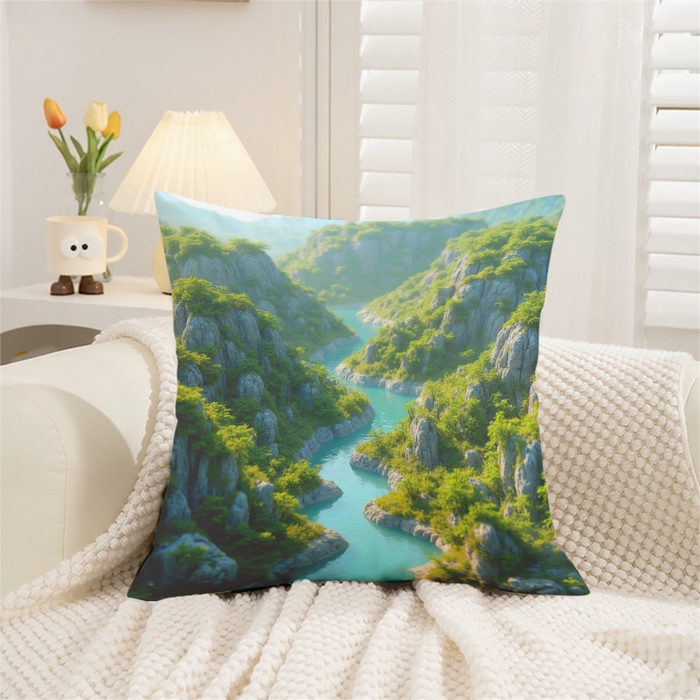 91家纺网 家纺一手货源 找家纺 （总）合纵跨境工厂 2025新款一件定制跨境抱枕套希音集采亚马逊速卖通24小时内发货磨毛水晶绒材质-现代简约风抱枕两件套