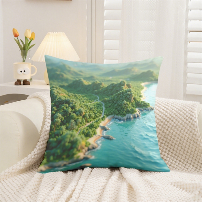 91家纺网 家纺一手货源 找家纺 （总）合纵跨境工厂 2025新款一件定制跨境抱枕套希音集采亚马逊速卖通24小时内发货磨毛水晶绒材质-现代简约风抱枕两件套