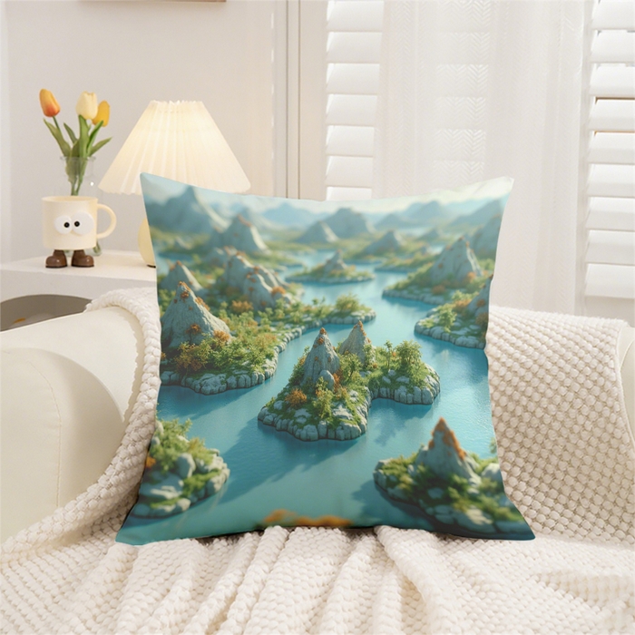 91家纺网 家纺一手货源 找家纺 （总）合纵跨境工厂 2025新款一件定制跨境抱枕套希音集采亚马逊速卖通24小时内发货磨毛水晶绒材质-现代简约风抱枕两件套