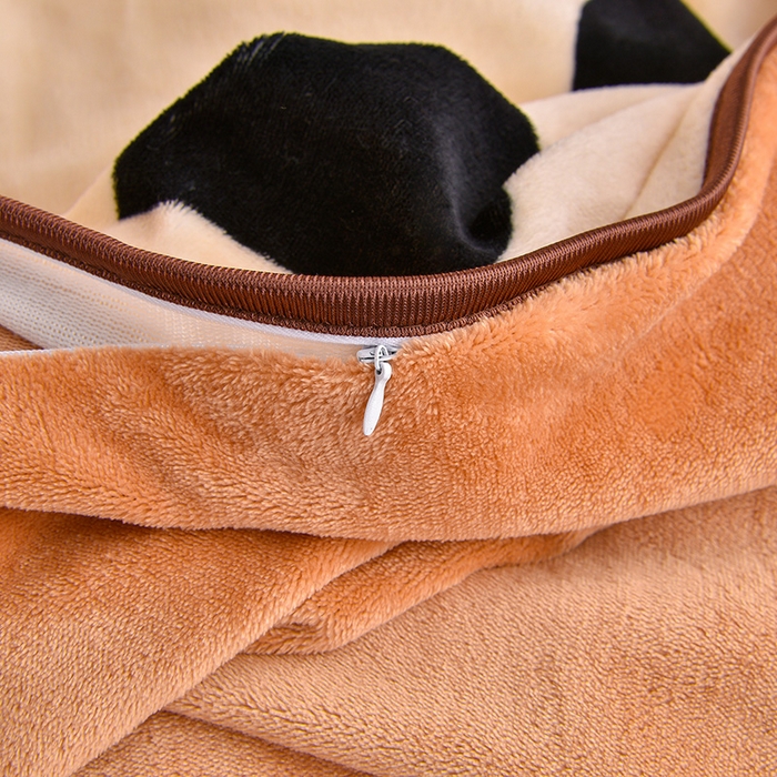 91家纺网 家纺一手货源 找家纺 赛丽雅 2025新款牛奶绒床裙四件套8-9斤法莱绒直播爆款日产2万套 可爱小熊 