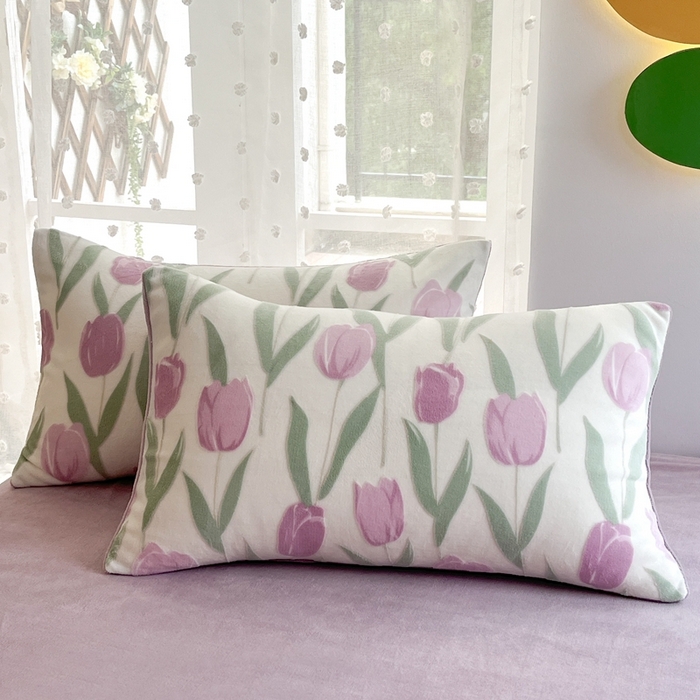 91家纺网 家纺一手货源 找家纺 菡宝 【第一批】2025雕花绒牛奶绒四件套-邦尼兔-支持定做定制尺寸 郁金花香紫