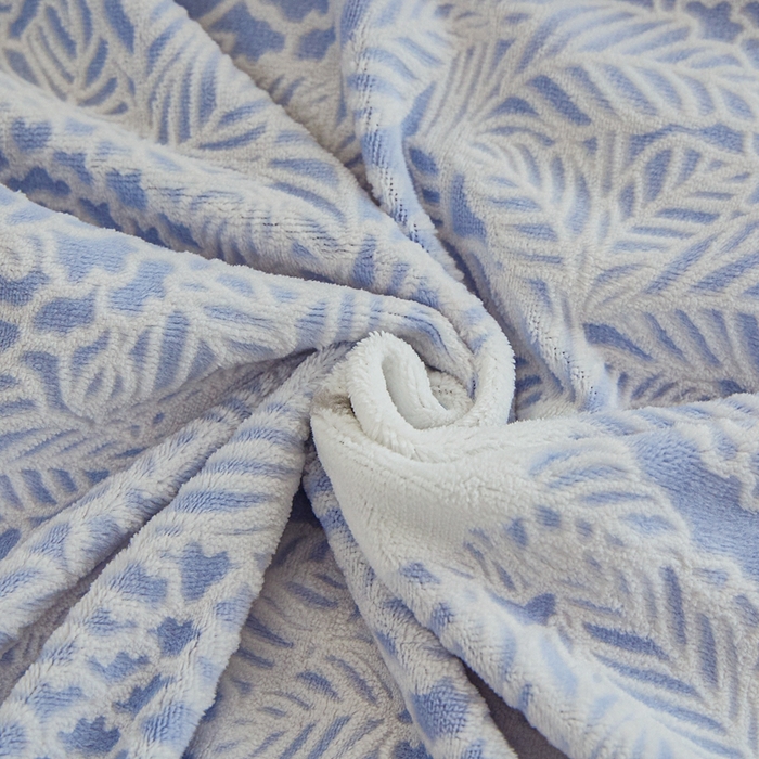 91家纺网 家纺一手货源 找家纺 菡宝 【第一批】2025雕花绒牛奶绒四件套-邦尼兔-支持定做定制尺寸 邦尼兔蓝