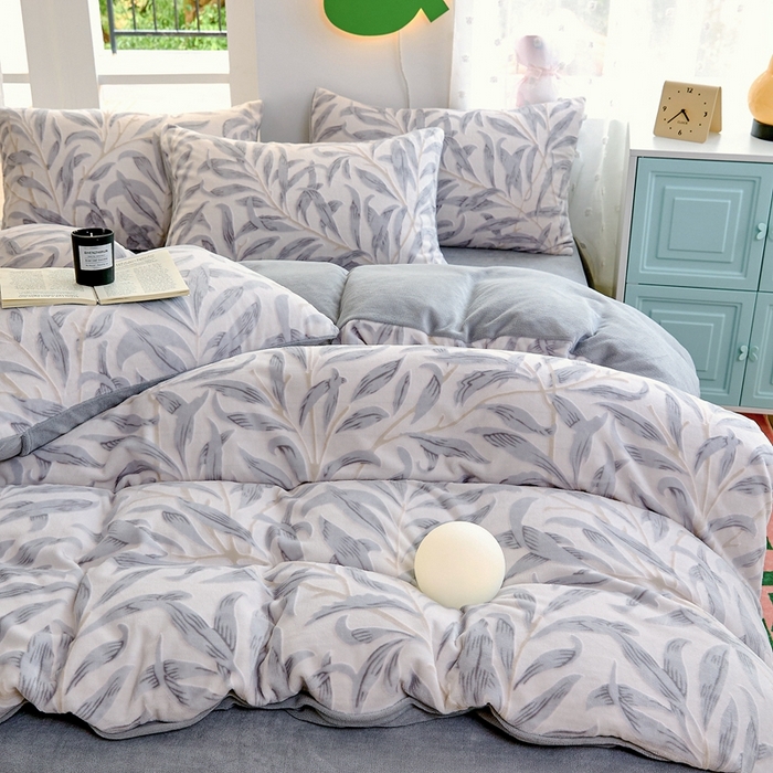 91家纺网 家纺一手货源 找家纺 菡宝 【第一批】2025雕花绒牛奶绒四件套-邦尼兔-支持定做定制尺寸 倾羽