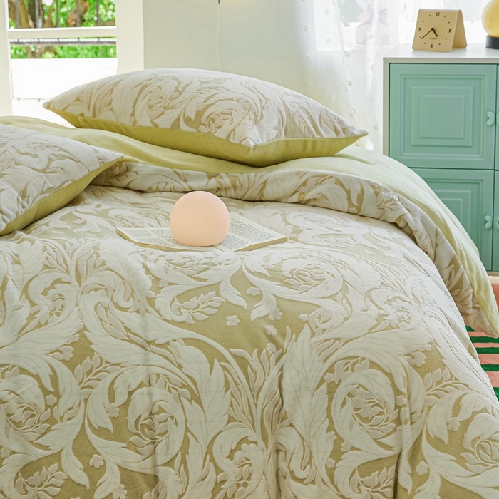 91家纺网 家纺一手货源 找家纺 菡宝 【第一批】2025雕花绒牛奶绒四件套-邦尼兔-支持定做定制尺寸 图澜朵