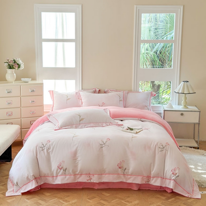 91家纺网 家纺一手货源 找家纺 （总）7V 2025新款纯棉加绒四件套