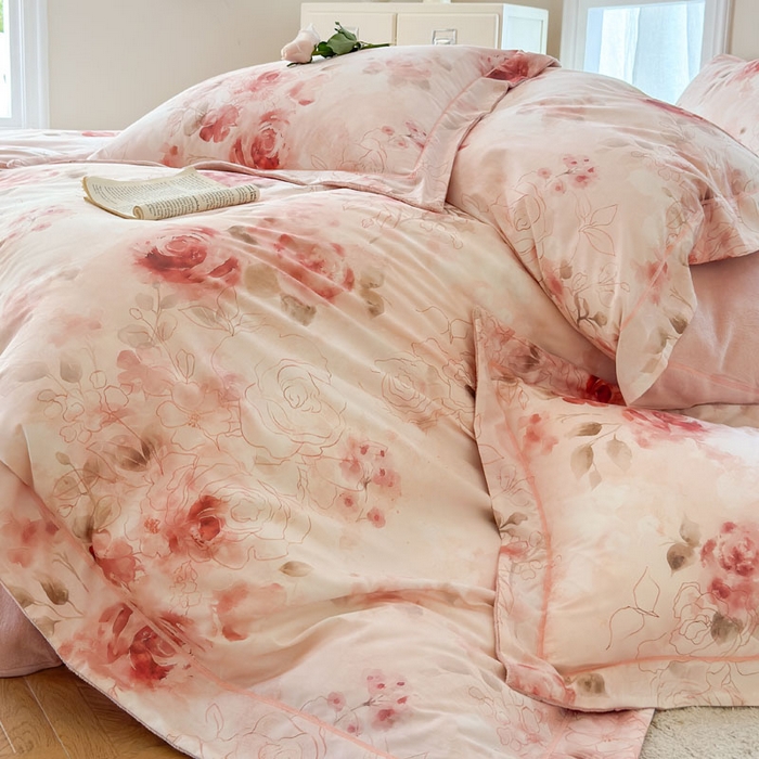 91家纺网 家纺一手货源 找家纺 （总）7V 2025新款纯棉加绒四件套