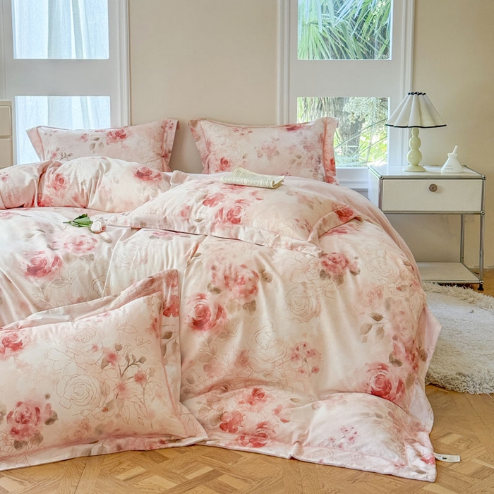 91家纺网 家纺一手货源 找家纺 （总）7V 2025新款纯棉加绒四件套