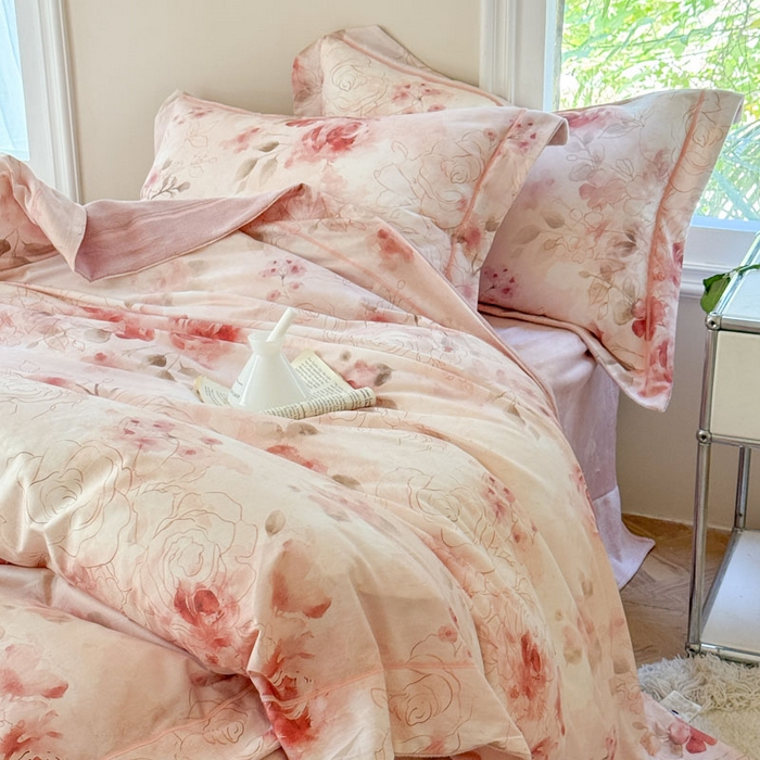 91家纺网 家纺一手货源 找家纺 （总）7V 2025新款纯棉加绒四件套