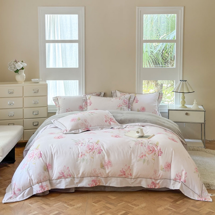 7V 2025新款纯棉加绒四件套 兰馨