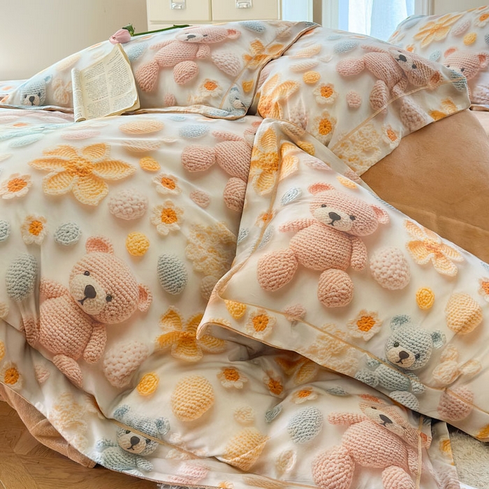 91家纺网 家纺一手货源 找家纺 7V 2025新款纯棉加绒四件套 眠眠笔记