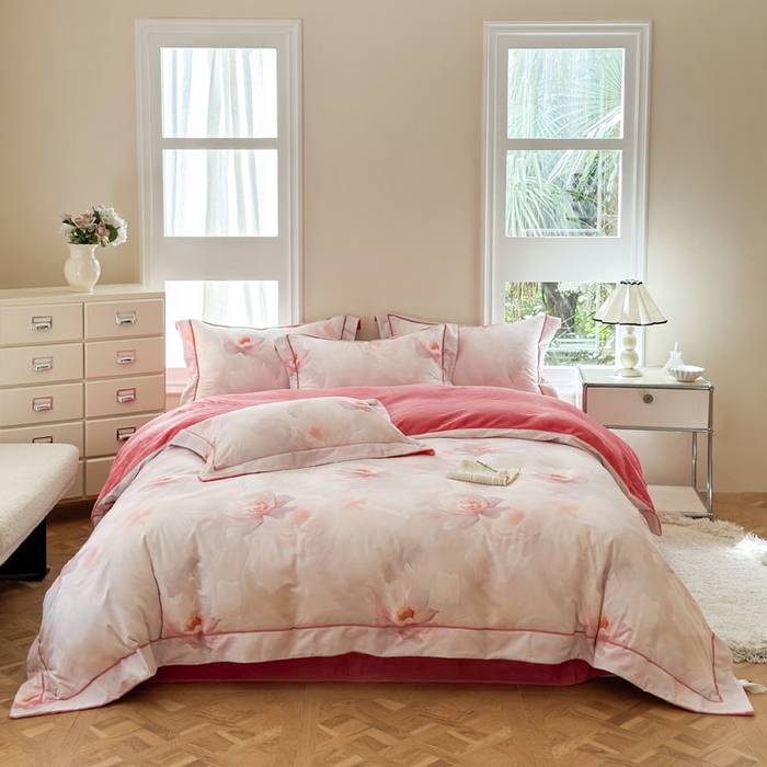 7V 2025新款纯棉加绒四件套 水宫仙子