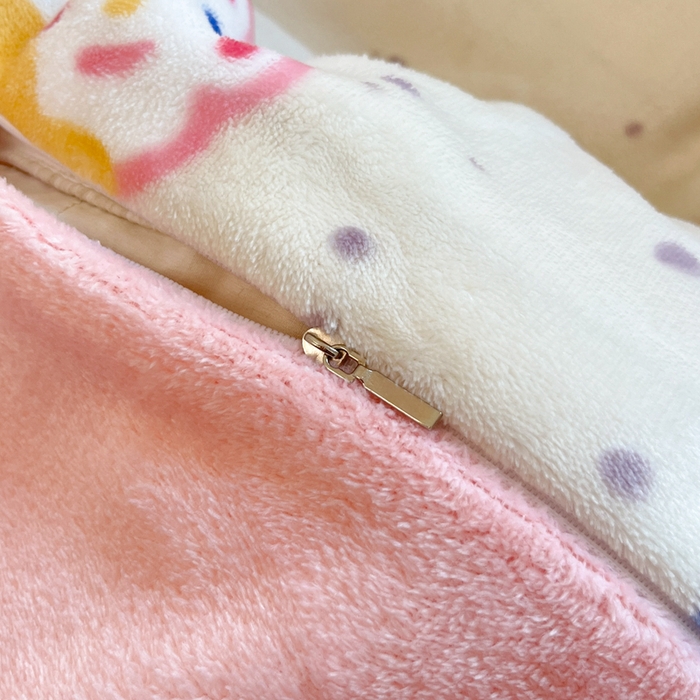 91家纺网 家纺一手货源 找家纺 川悦生活 2025新款高克重牛奶绒四件套-系列二 奶油噗妮-粉