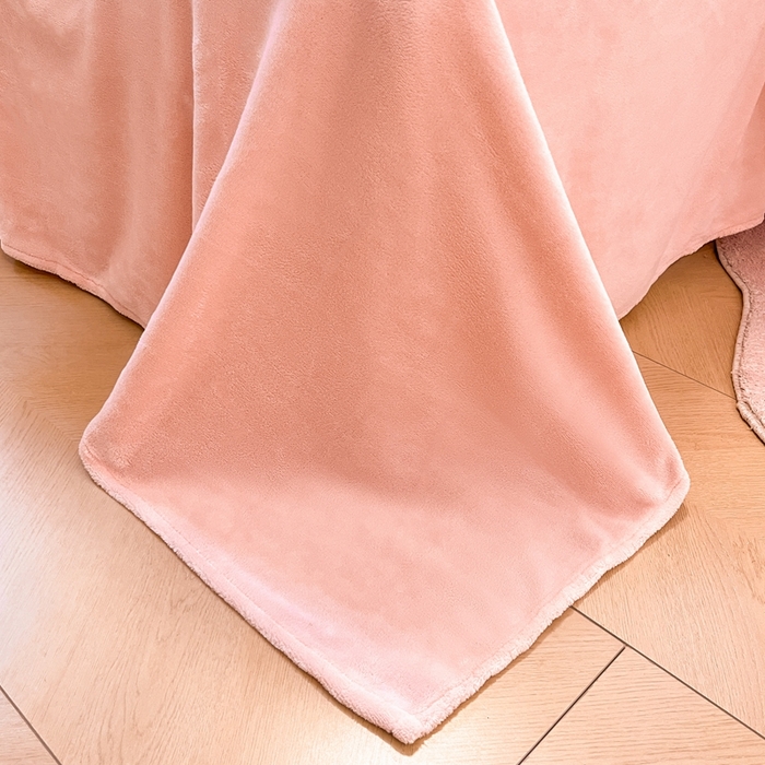 91家纺网 家纺一手货源 找家纺 川悦生活 2025新款高克重牛奶绒四件套-系列二 软心粉