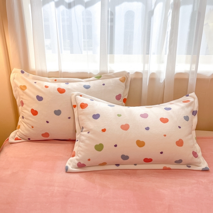 91家纺网 家纺一手货源 找家纺 川悦生活 2025新款高克重牛奶绒四件套-系列二 软心粉