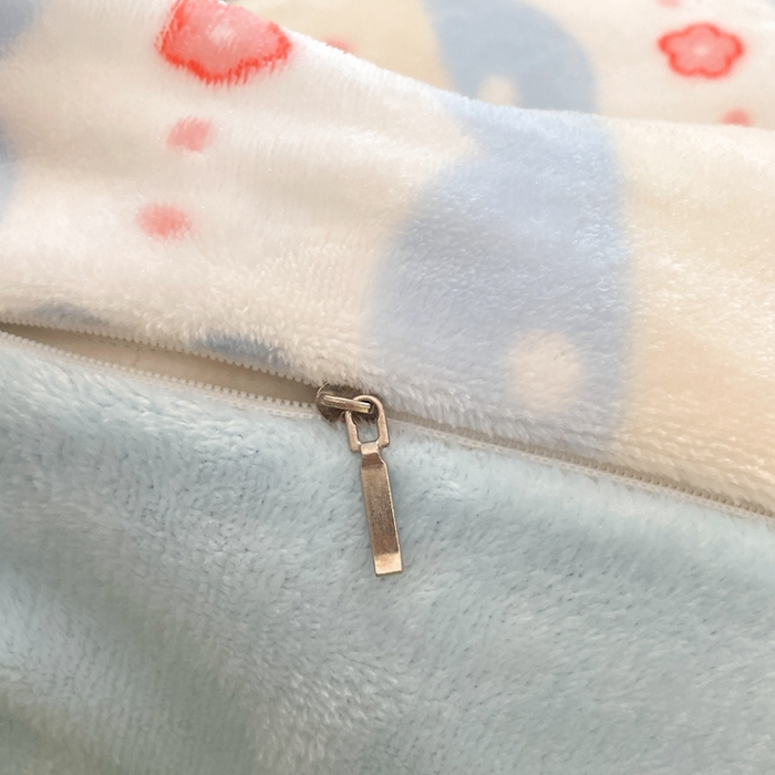 91家纺网 家纺一手货源 找家纺 川悦生活 2025新款高克重牛奶绒四件套-系列二 心心蜜兔