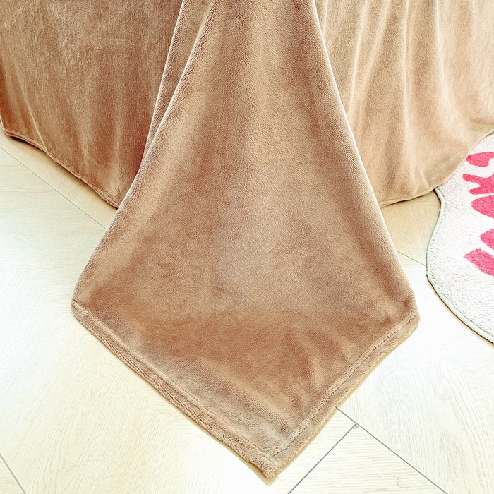 91家纺网 家纺一手货源 找家纺 川悦生活 2025新款高克重牛奶绒四件套-系列二 月亮熊仔