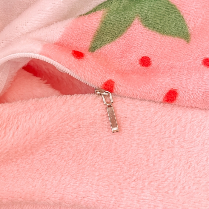 91家纺网 家纺一手货源 找家纺 川悦生活 2025新款加厚保暖高克重牛奶绒宿舍三件套 奶莓小兔