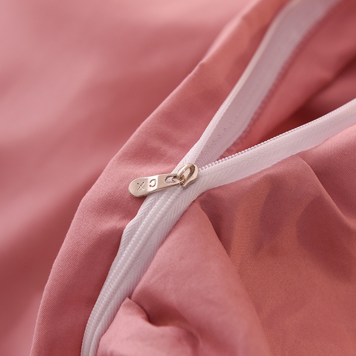 91家纺网 家纺一手货源 找家纺 后庭寝室 2025新款公主风亲肤磨毛蝴蝶结四件套-爱巢 爱巢-豆沙