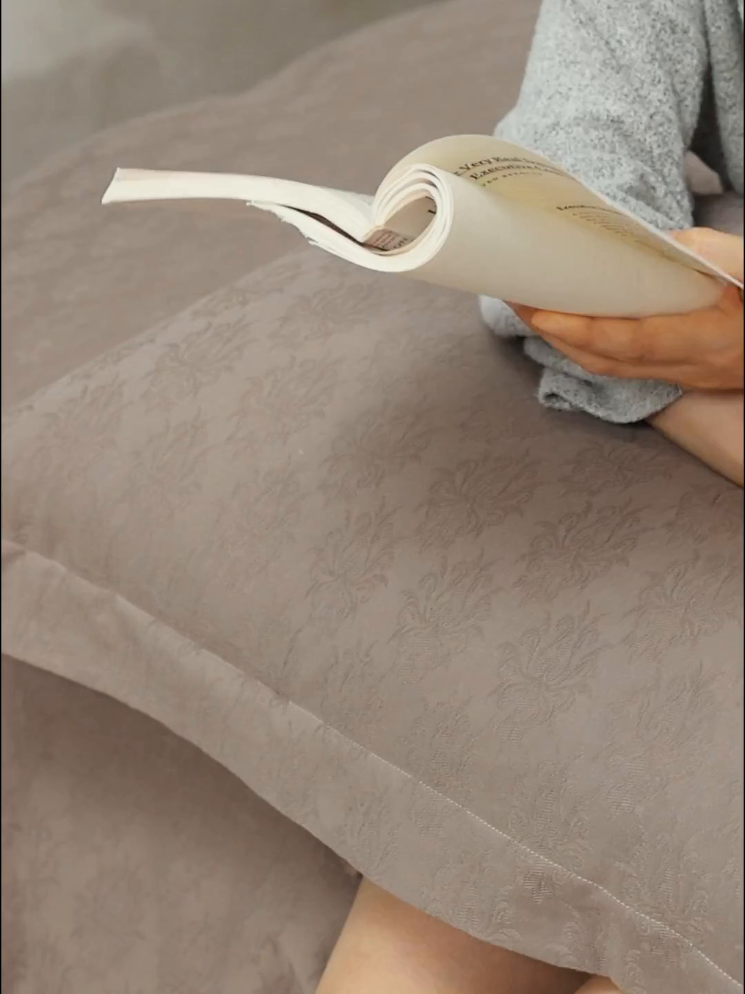 91家纺网 家纺一手货源 找家纺 （总）风向标家纺 2025新款提花100S磨毛四件套-复古莫里斯系列-风格二