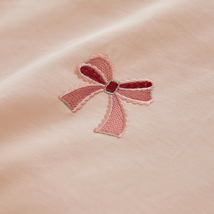 91家纺网 家纺一手货源 找家纺 风向标家纺 202新款贡缎磨毛60s绣花四件套-元气系列 樱桃小金链