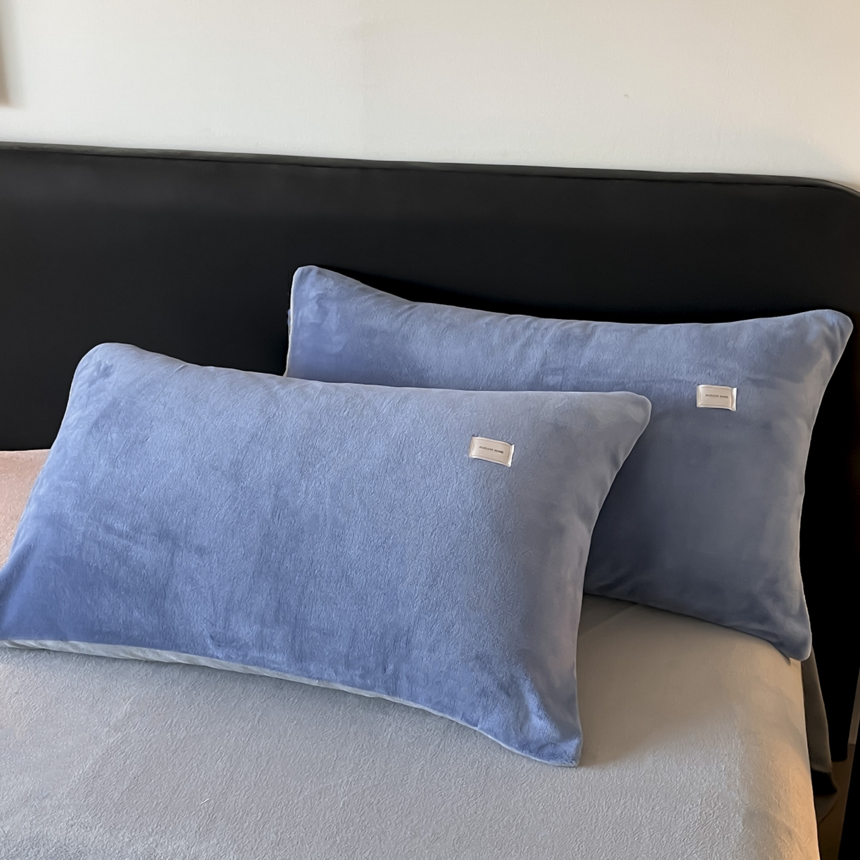 91家纺网 家纺一手货源 找家纺 （总）ab家纺 2025新款保暖舒适纯色牛奶绒四件套