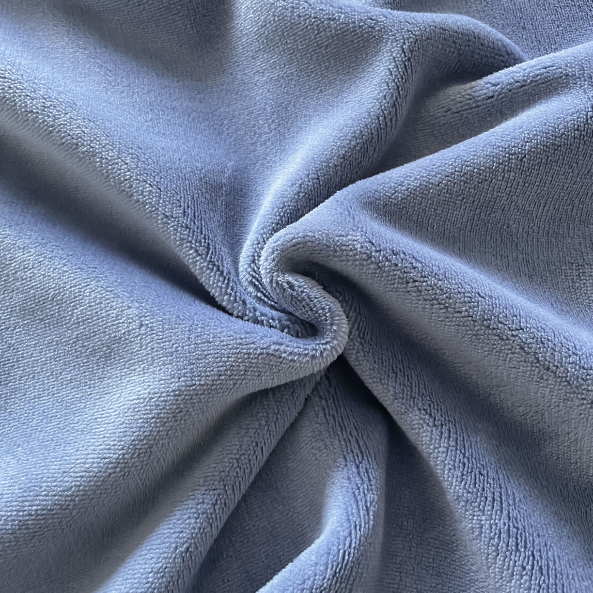 91家纺网 家纺一手货源 找家纺 ab家纺 2025新款保暖舒适纯色牛奶绒四件套 宾利蓝深灰