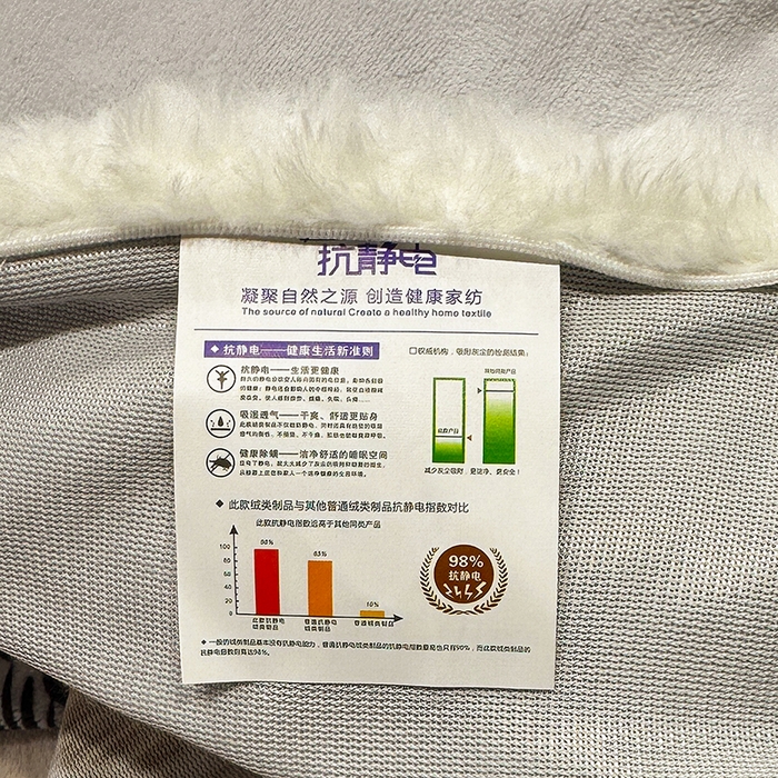 91家纺网 家纺一手货源 找家纺 鹿辉家居（原吉欧力） 2025新款牛奶绒8.5斤立体雕花兔毛绒包边四件套 蝶恋花香