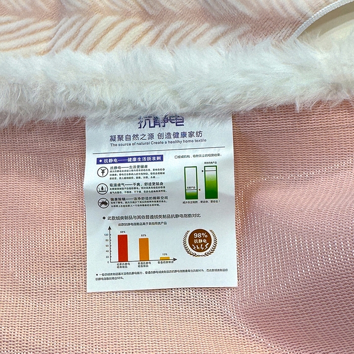 91家纺网 家纺一手货源 找家纺 鹿辉家居（原吉欧力） 2025新款牛奶绒立体雕花兔毛绒包边单品被套 繁花朵朵