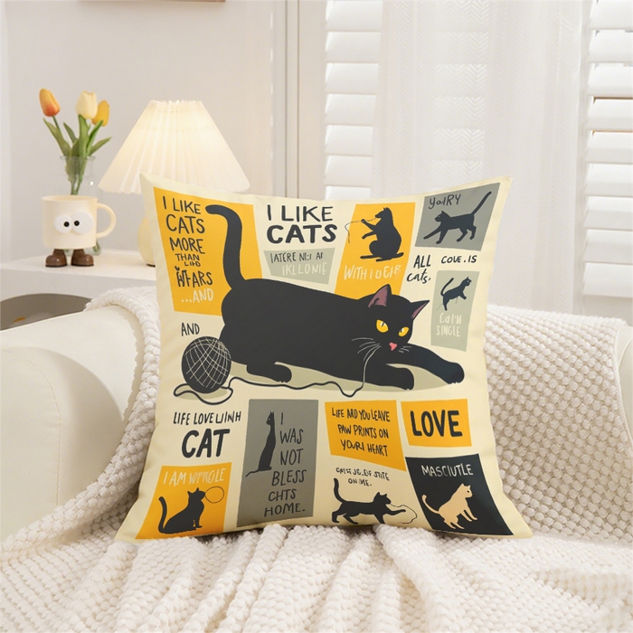 91家纺网 家纺一手货源 找家纺 （总）合纵跨境工厂 2025新款一件定制跨境抱枕套代发shein亚马逊速卖通24小时内发货磨毛水晶绒材质-卡通主题抱枕套