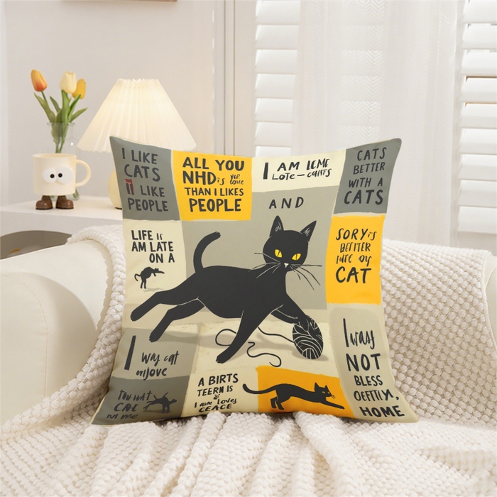 91家纺网 家纺一手货源 找家纺 （总）合纵跨境工厂 2025新款一件定制跨境抱枕套代发shein亚马逊速卖通24小时内发货磨毛水晶绒材质-卡通主题抱枕套