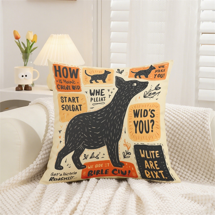 91家纺网 家纺一手货源 找家纺 （总）合纵跨境工厂 2025新款一件定制跨境抱枕套代发shein亚马逊速卖通24小时内发货磨毛水晶绒材质-卡通主题抱枕套