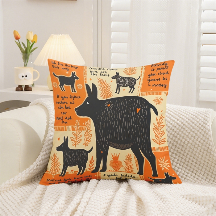 91家纺网 家纺一手货源 找家纺 （总）合纵跨境工厂 2025新款一件定制跨境抱枕套代发shein亚马逊速卖通24小时内发货磨毛水晶绒材质-卡通主题抱枕套