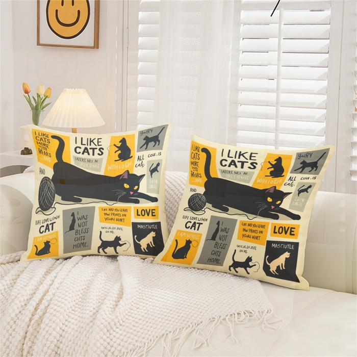 91家纺网 家纺一手货源 找家纺 合纵跨境工厂 2025新款一件定制跨境抱枕套代发shein亚马逊速卖通24小时内发货磨毛水晶绒材质-卡通主题抱枕套 1XM58261002