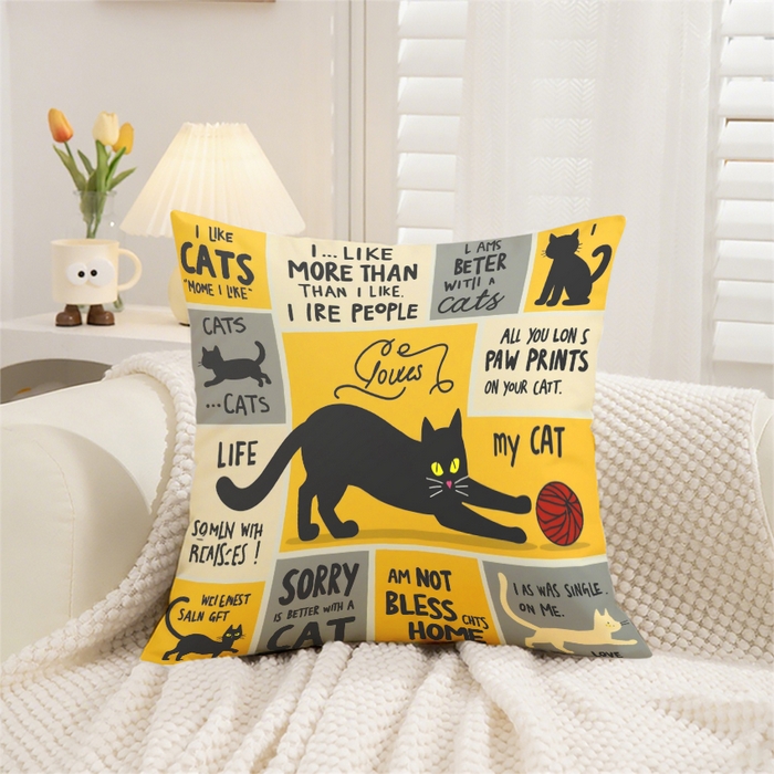 91家纺网 家纺一手货源 找家纺 合纵跨境工厂 2025新款一件定制跨境抱枕套代发shein亚马逊速卖通24小时内发货磨毛水晶绒材质-卡通主题抱枕套 1XM58261008