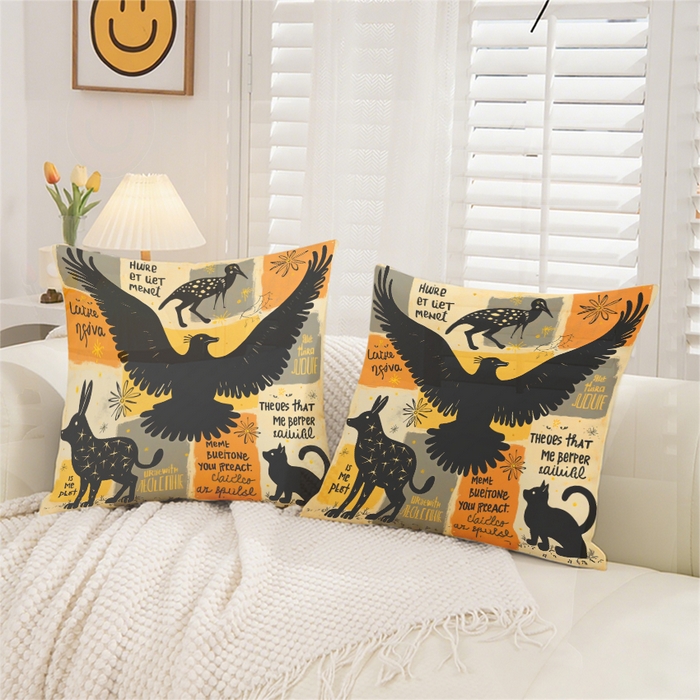 91家纺网 家纺一手货源 找家纺 合纵跨境工厂 2025新款一件定制跨境抱枕套代发shein亚马逊速卖通24小时内发货磨毛水晶绒材质-卡通主题抱枕套 1XM58261011