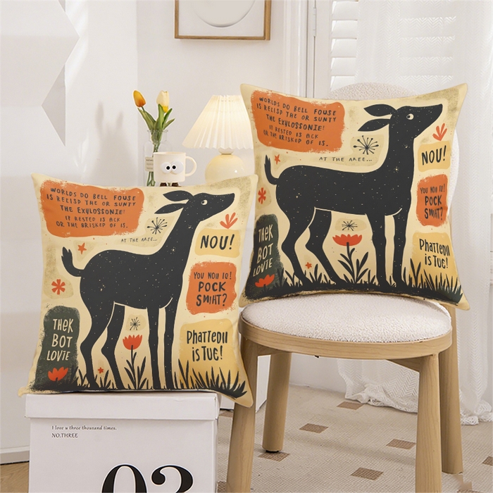 91家纺网 家纺一手货源 找家纺 合纵跨境工厂 2025新款一件定制跨境抱枕套代发shein亚马逊速卖通24小时内发货磨毛水晶绒材质-卡通主题抱枕套 1XM58261013