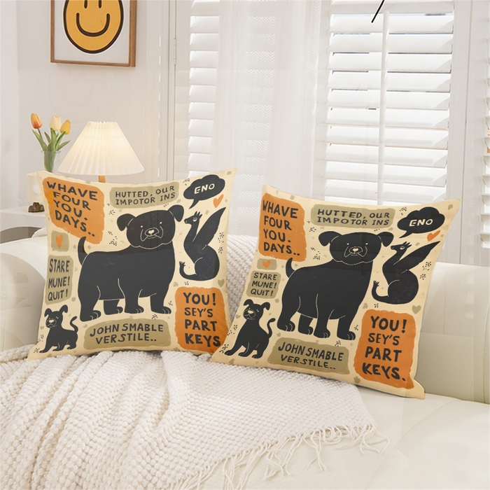 91家纺网 家纺一手货源 找家纺 合纵跨境工厂 2025新款一件定制跨境抱枕套代发shein亚马逊速卖通24小时内发货磨毛水晶绒材质-卡通主题抱枕套 1XM58261015