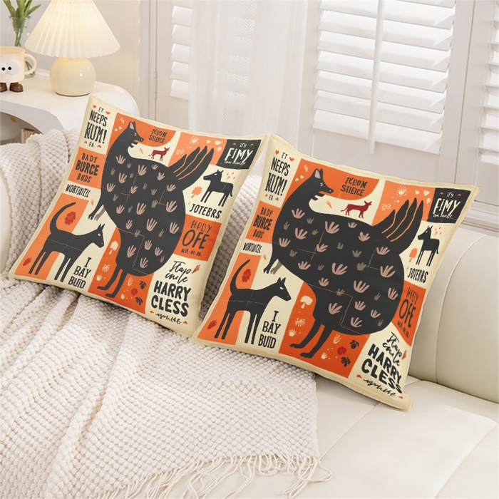 91家纺网 家纺一手货源 找家纺 合纵跨境工厂 2025新款一件定制跨境抱枕套代发shein亚马逊速卖通24小时内发货磨毛水晶绒材质-卡通主题抱枕套 1XM58261018