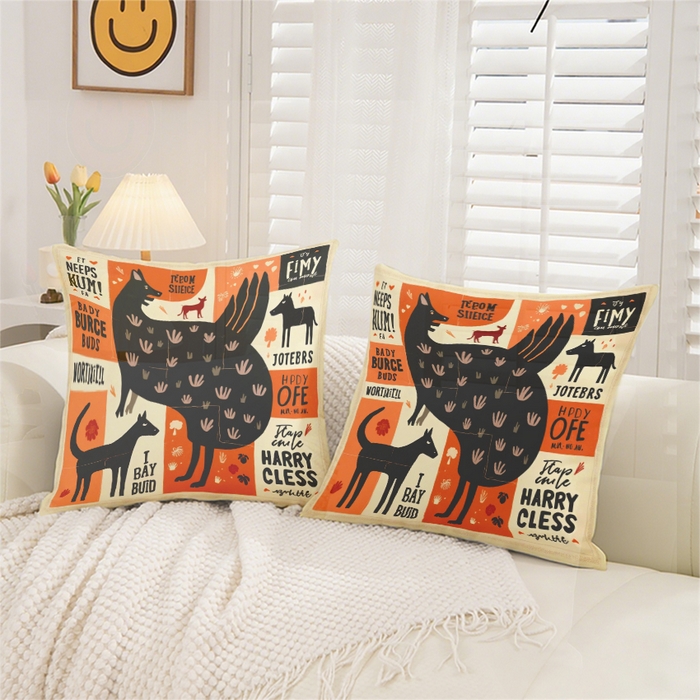 91家纺网 家纺一手货源 找家纺 合纵跨境工厂 2025新款一件定制跨境抱枕套代发shein亚马逊速卖通24小时内发货磨毛水晶绒材质-卡通主题抱枕套 1XM58261018