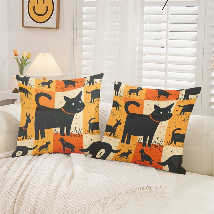 91家纺网 家纺一手货源 找家纺 合纵跨境工厂 2025新款一件定制跨境抱枕套代发shein亚马逊速卖通24小时内发货磨毛水晶绒材质-卡通主题抱枕套 1XM58261021