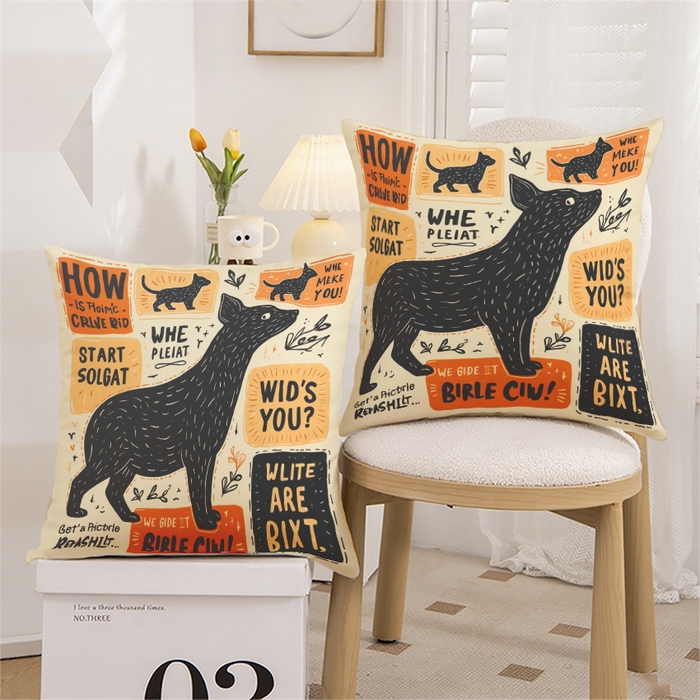 91家纺网 家纺一手货源 找家纺 合纵跨境工厂 2025新款一件定制跨境抱枕套代发shein亚马逊速卖通24小时内发货磨毛水晶绒材质-卡通主题抱枕套 1XM58261022